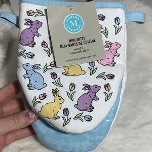 Martha Stewart Easter bunny mini mitts